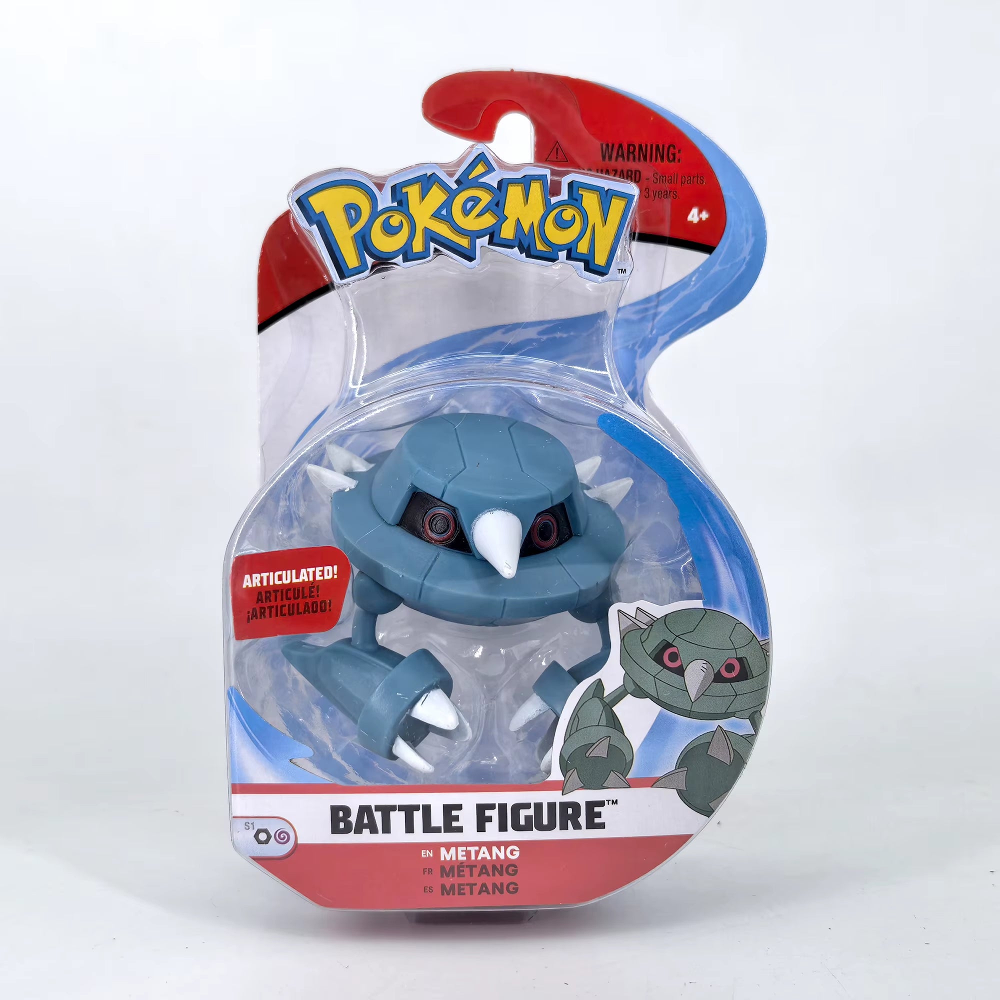 WCT Pokemon Battle Figures Pack Pikachu Wobbuffet Alolan Rattata Rowlet Metang Alolan Muk Model Toys Collections Kids Gifts